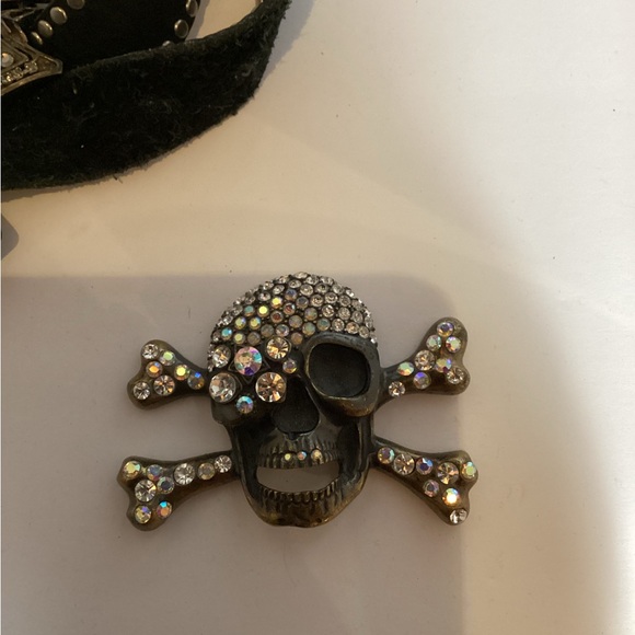 Cache leather belt and buckle - Picture 4 of 5